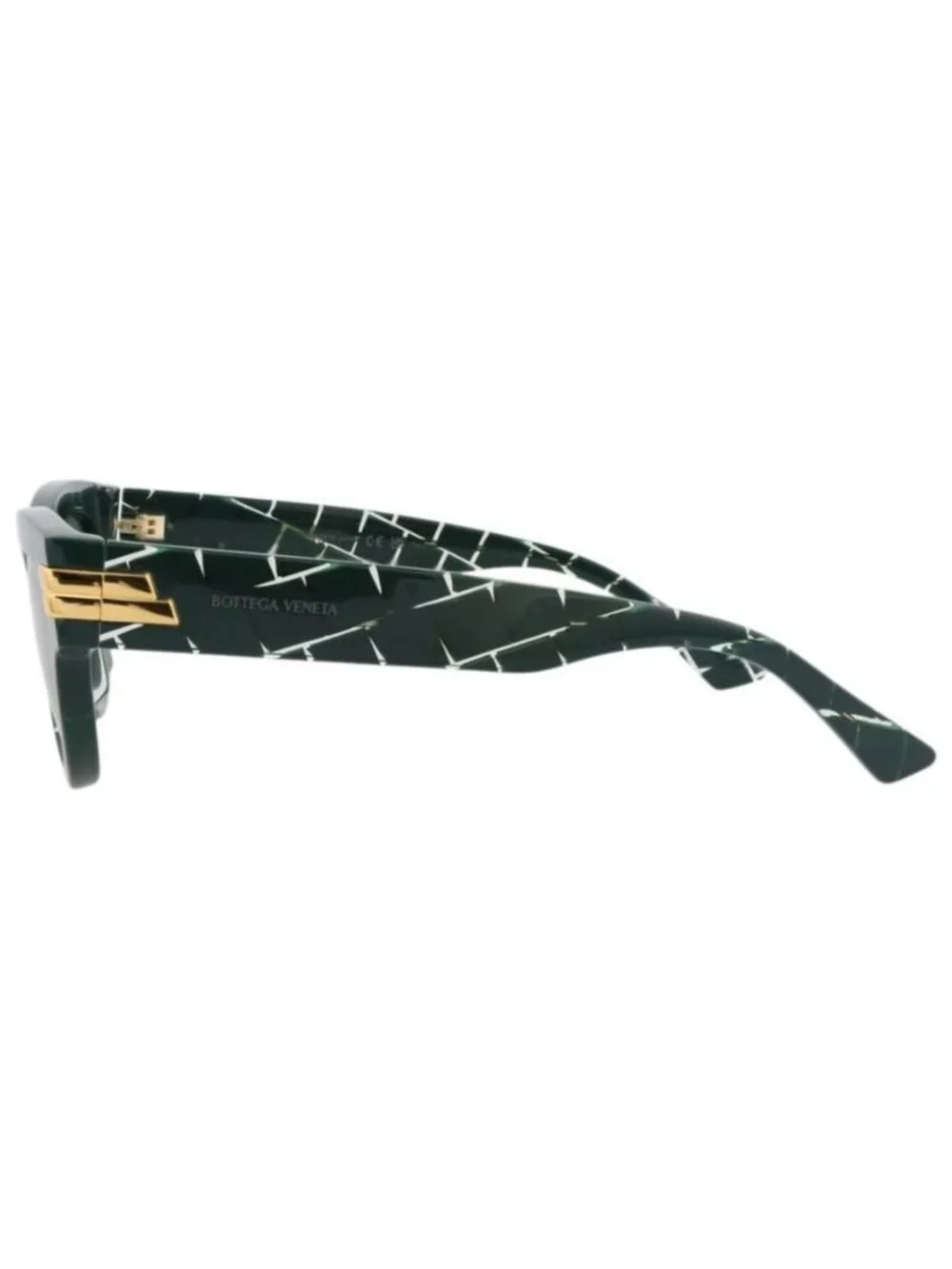 New Bottega Veneta Womens Cat Eye Green Green Green Fashion Designer Sunglasses